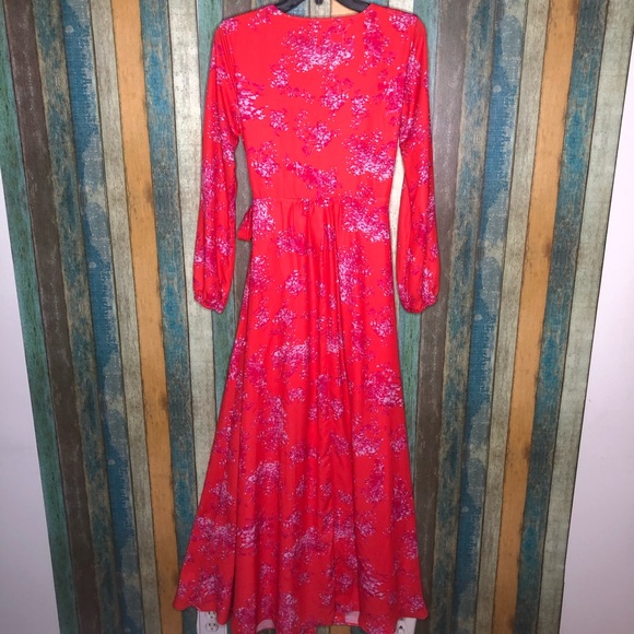 Gianni Bini Grenadine Rotar Wrap Dress - Picture 3 of 4